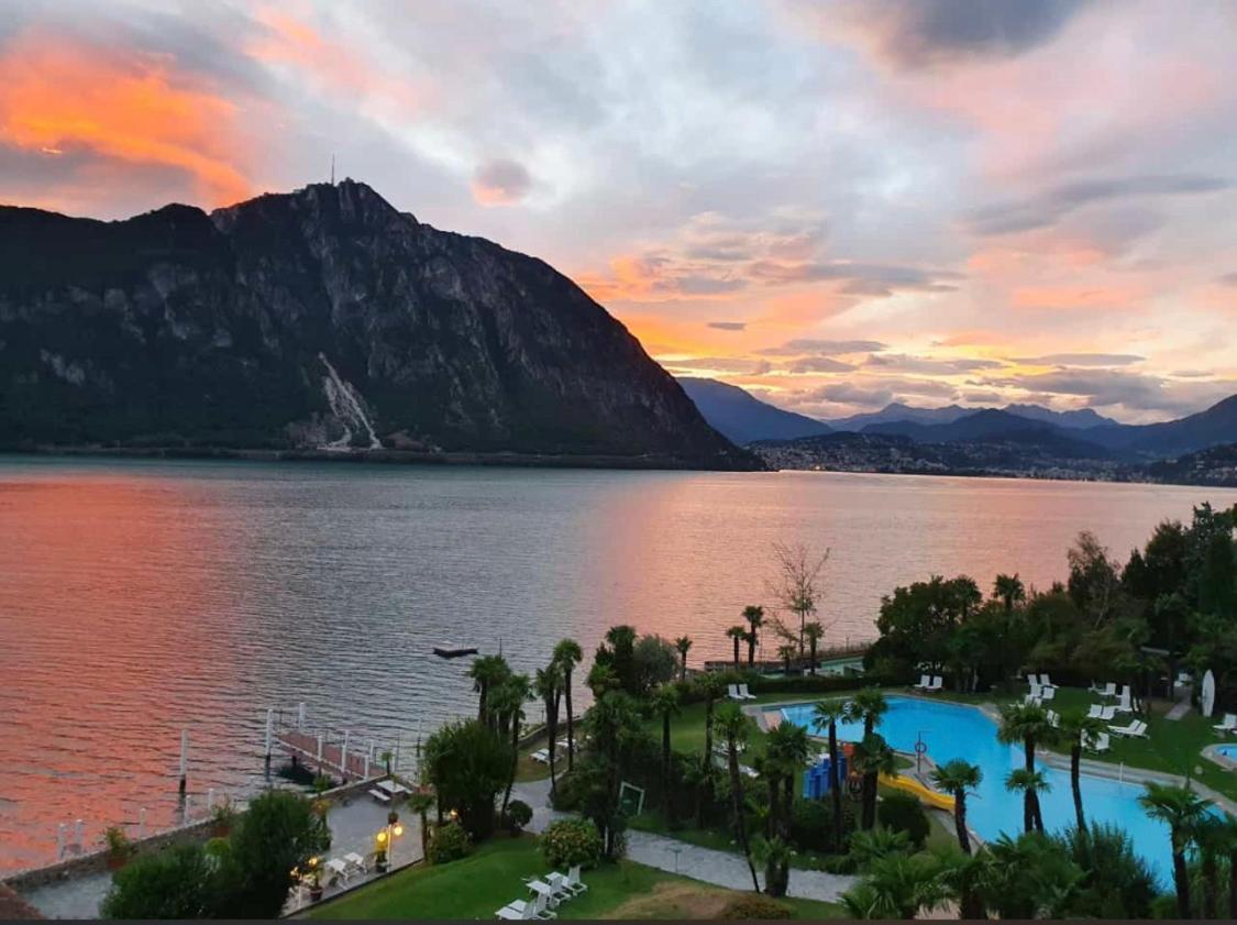 Holiday On The Lake Lugano 6 Bissone Extérieur photo